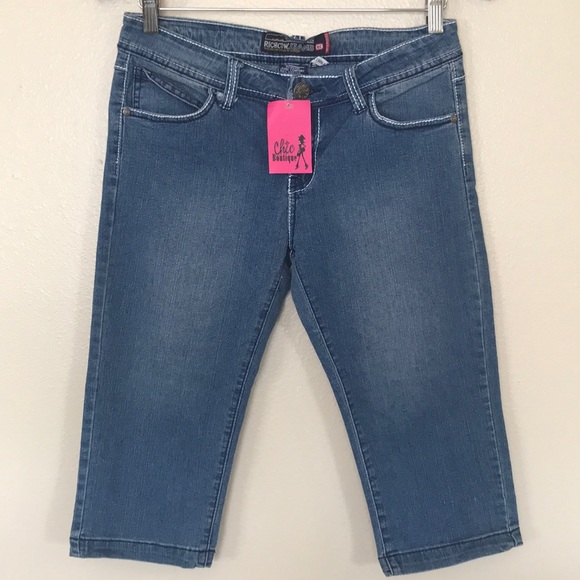 Rich Cow Jeans Denim - 🆕RICH COW CAPRIS